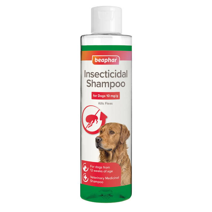 Beaphar Insecticidal Dog Shampoo | Fast-Acting Flea Control