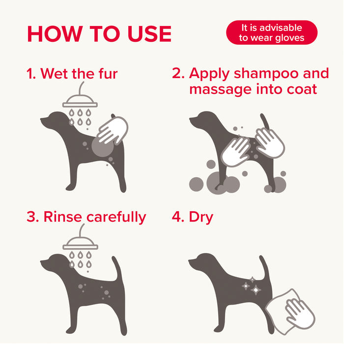 Beaphar Insecticidal Dog Shampoo | Fast-Acting Flea Control