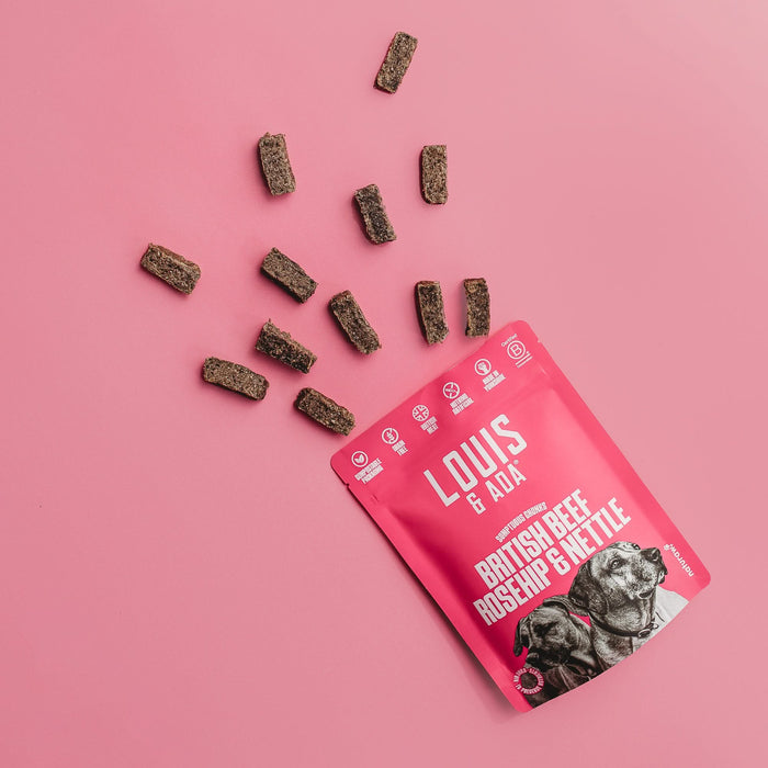 Beef, Rosehip & Nettle Treats (70g) - Naturaw