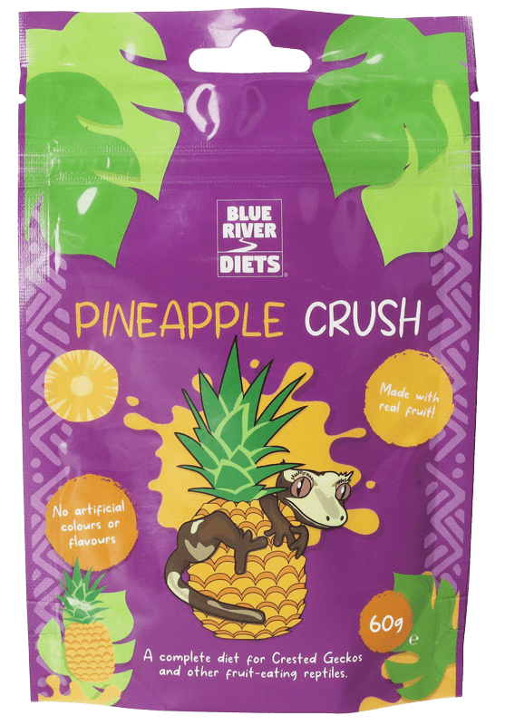 Blue River Pineapple Crush Gecko Food | Complete Fruit Based Diet