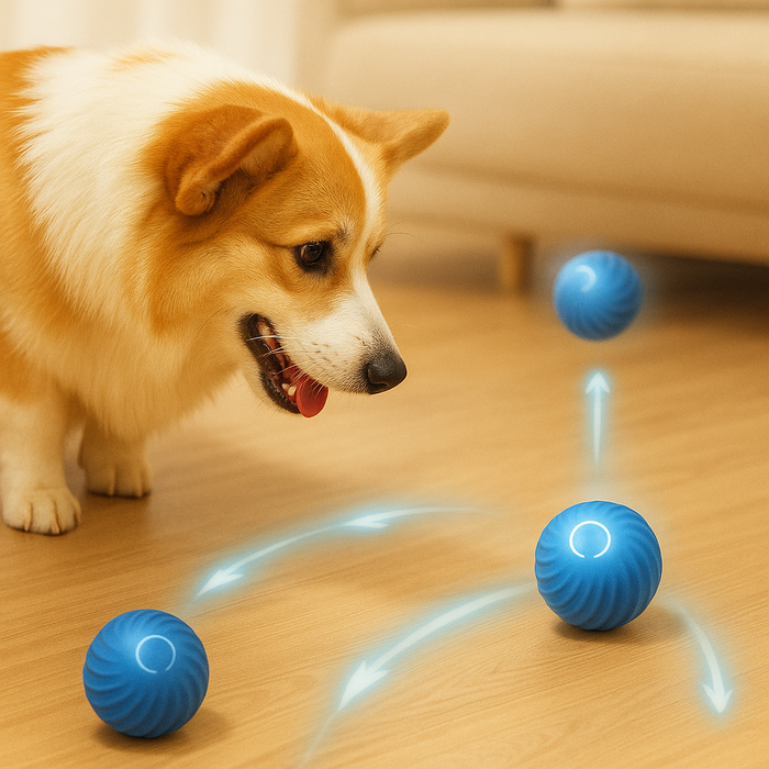 Bouncing Dog Ball Toy – Interactive Bounce Ball for Dogs