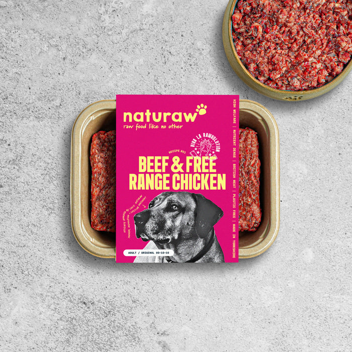 Beef & Free Range Chicken - Naturaw