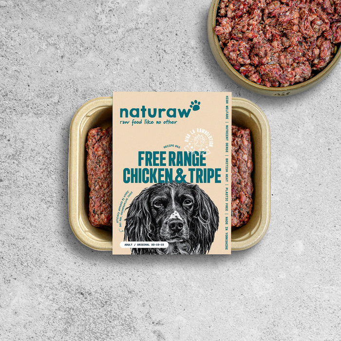Free Range Chicken & Beef Tripe - Naturaw