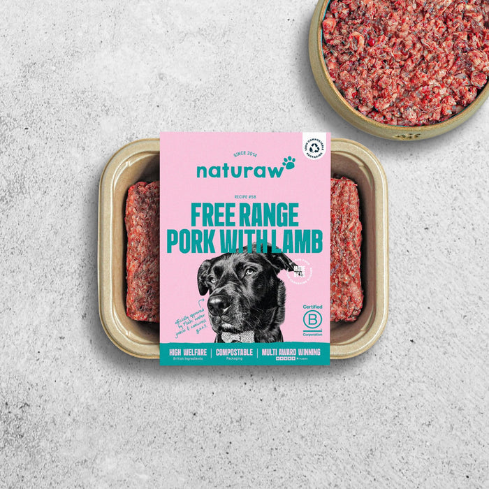 Free Range Pork with Lamb - Naturaw