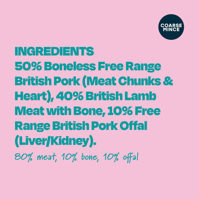 Free Range Pork with Lamb - Naturaw