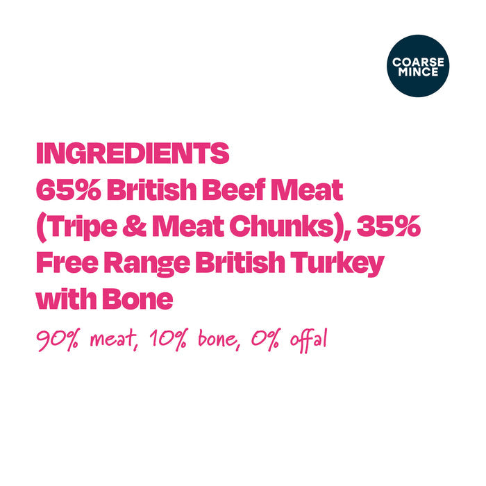 Free Range Turkey, Tripe & Beef - Naturaw