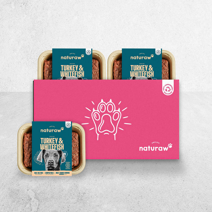 Box: Free Range Turkey & Whitefish - Naturaw