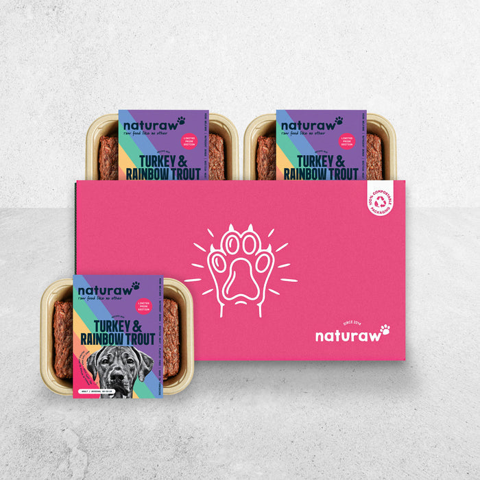 Box: Turkey & Rainbow Trout - Naturaw