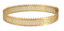 Brass Top Crowns for 14" Slant and Dome Shades