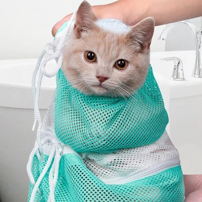 Breathable Cat Grooming & Safety Bag | FurCare
