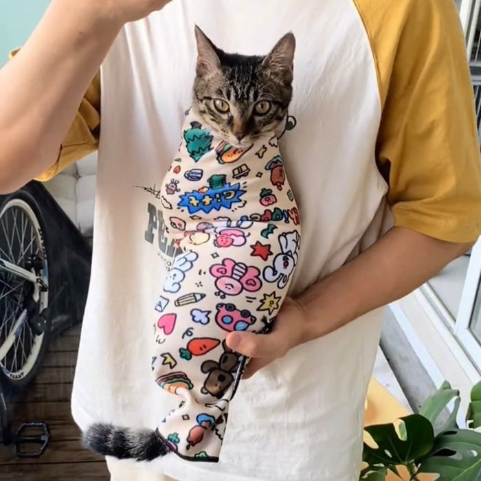 Calm Cat Wrap | Cat Grooming Wrap – Stress-Free Nail Care & Medication