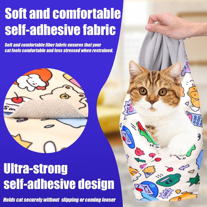 Calm Cat Wrap | Cat Grooming Wrap – Stress-Free Nail Care & Medication