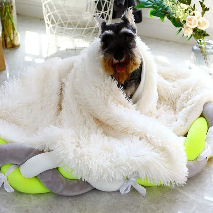 Calming Dog & Cat Blanket – Ultra Soft Anti Anxiety Pet Throw Blanket