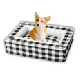 Calming Dog Cushion Bed | Soft Orthopedic Comfort Bed with Washable Cover