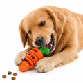 Carrot-Shaped Nylon Dog Chew Toy for Interactive Play & Lasting Durability