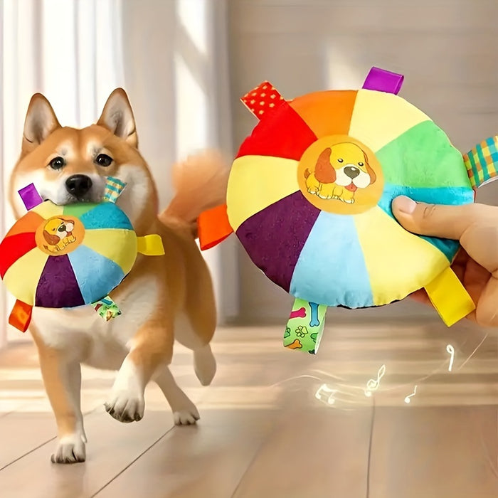 Cartoon Bear Squeaky Dog Toy | Soft Interactive Training Toy for Dogs
