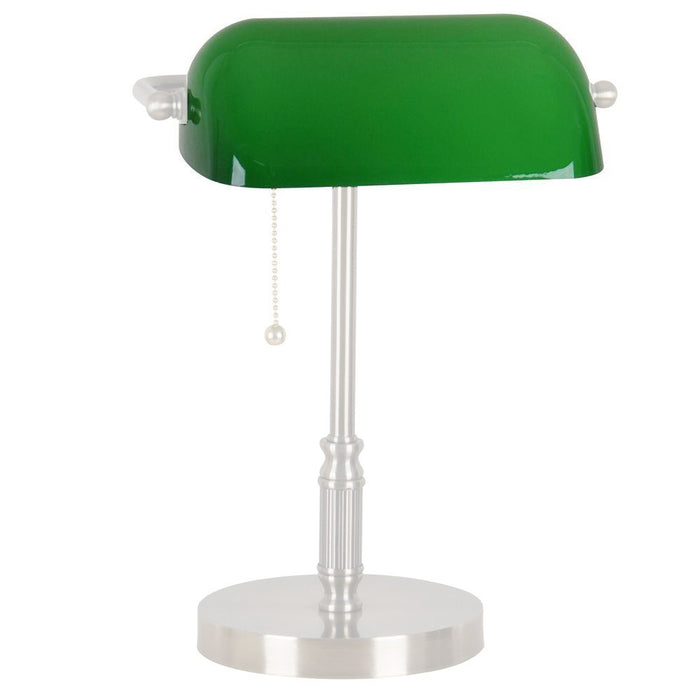 Cased Green Pharmacy Lamp Shade