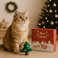 Cat Advent Calendar | 24 Holiday Toys for Cats | Christmas Countdown Gift Box