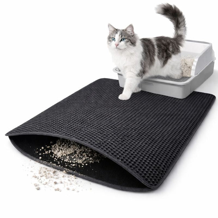 Cat Litter Mat Double Layer Waterproof – Cat Litter Catcher Mat
