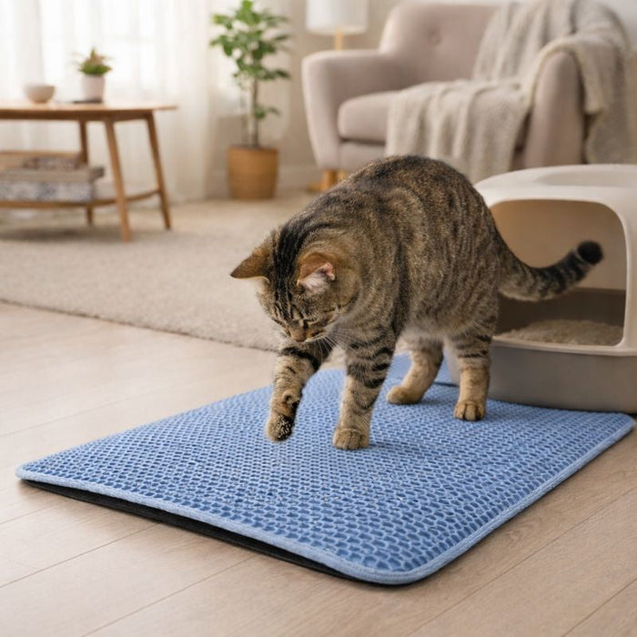 Cat Litter Mat Double Layer Waterproof – Cat Litter Catcher Mat
