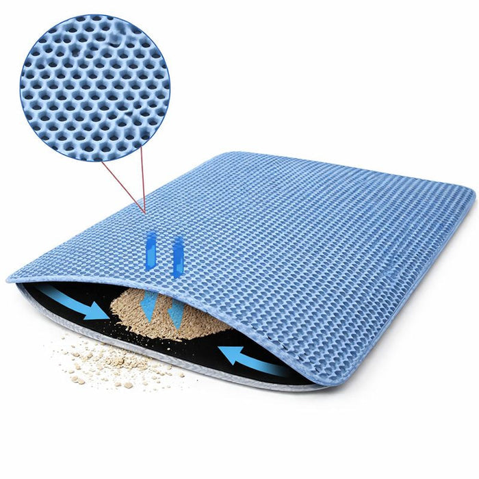 Cat Litter Mat Double Layer Waterproof – Cat Litter Catcher Mat