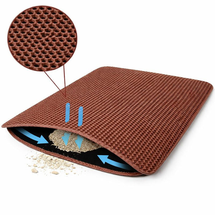 Brown / Small - 11.8″ × 11.8" (30x30cm)