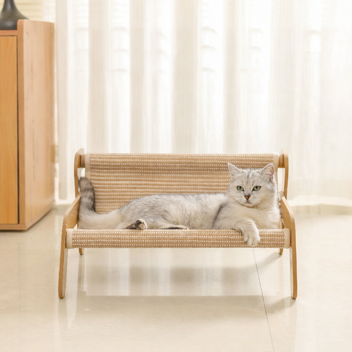 Cat Lounge Sofa | Scratch Bed – Elevated Rest & Play