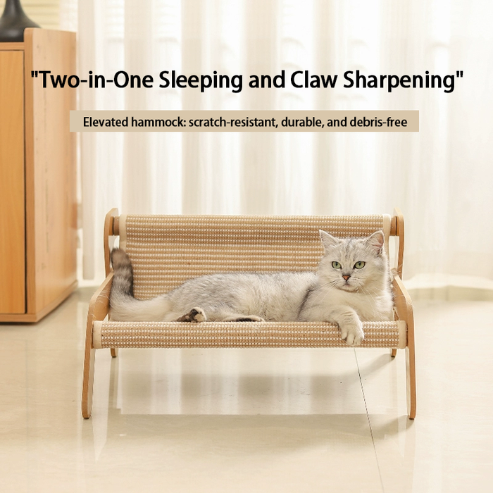 Cat Lounge Sofa | Scratch Bed – Elevated Rest & Play
