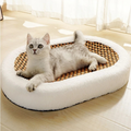 Cat Scratcher Lounge Bed – Cozy Resting Spot & Scratch Pad in One