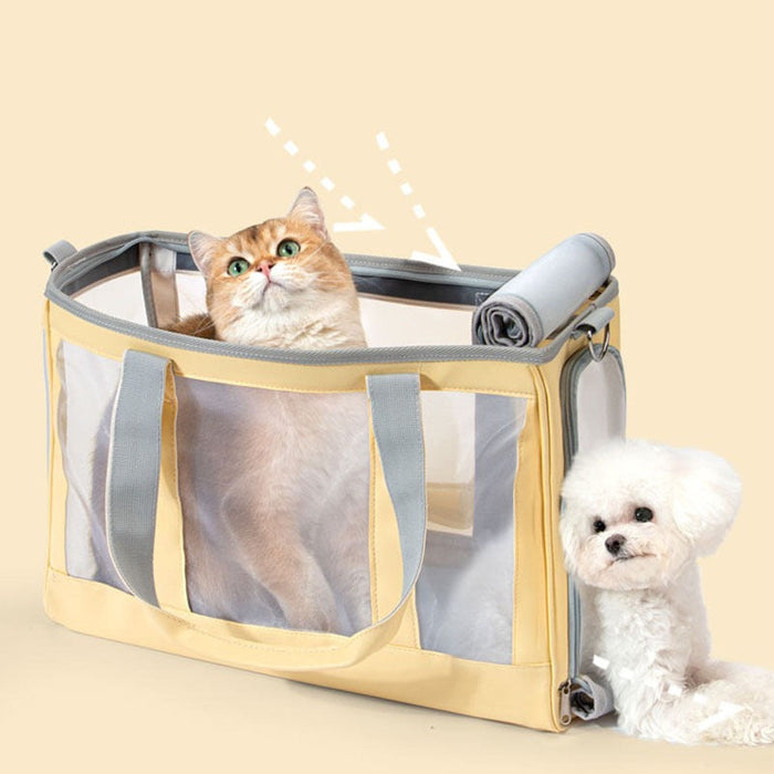 Cat Travel Backpack | Pet Carrier – Breathable & Stylish Journey