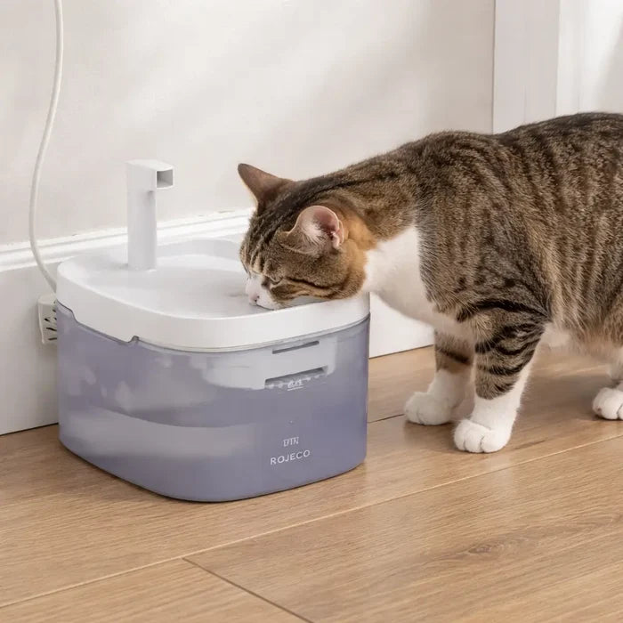 Cat Water Fountain 1.5L USB – Quiet Automatic Drinking Fountain with 2 Water Flow Modes