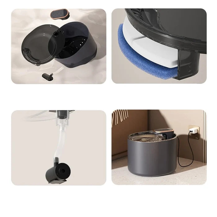 Cat Water Fountain – Stylish Automatic Drinking Fountain for Cats