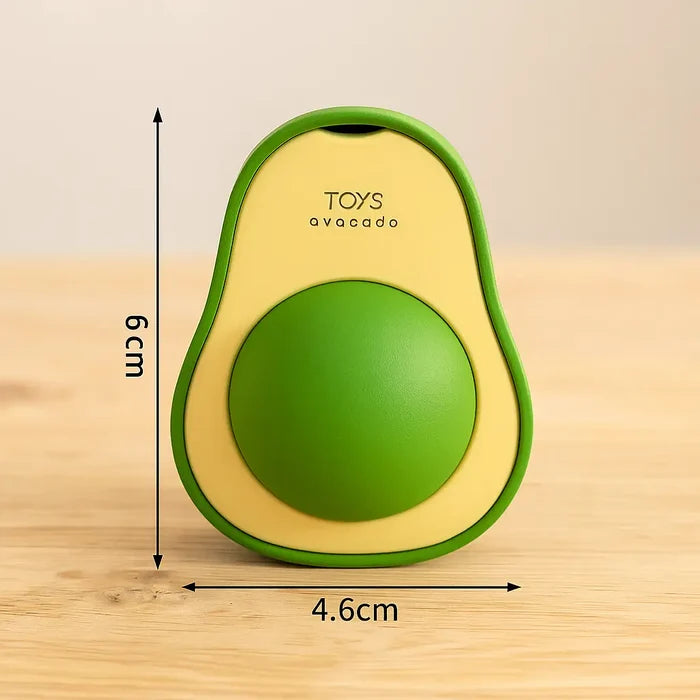 Catnip Ball Toy for Cats – Rotating Avocado Catnip Toy