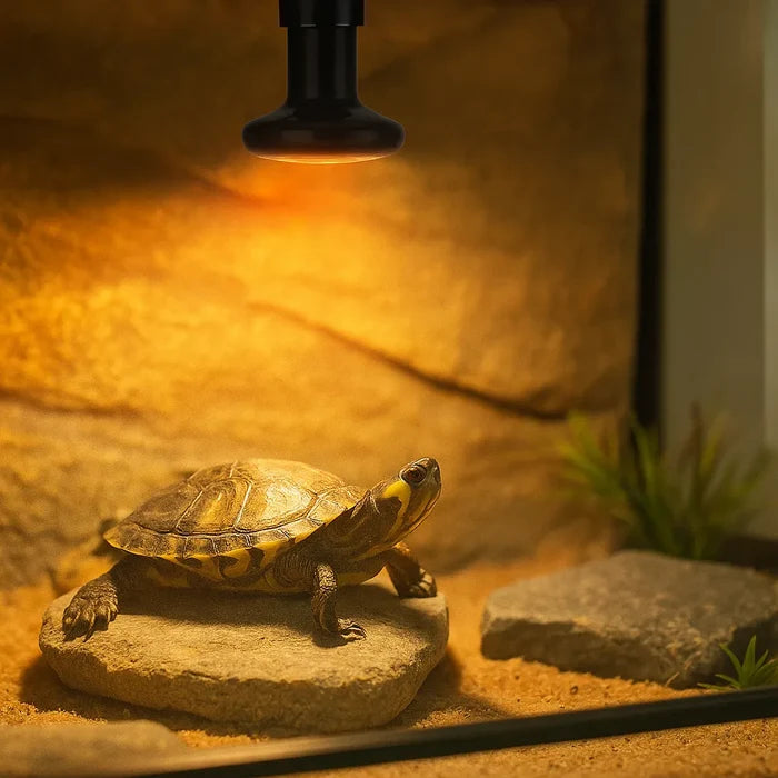 Ceramic Heat Lamp for Reptiles E27 – Dark Infrared Terrarium Heater Bulb 25W-100W