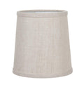 Chandelier Deep Drum Hardback Shade, Natural Color 100%  Linen (00767AE)