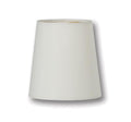 Chandelier Empire Hardback Shades, Ivory Microfiber Chiffon