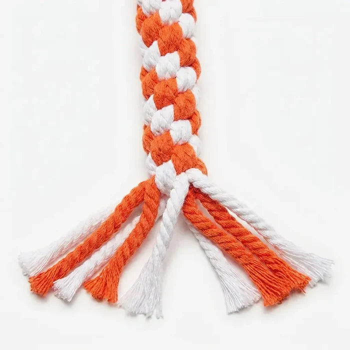 Orange and White