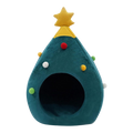 Christmas Tree Cat Bed | Cozy Holiday Hideaway Cave