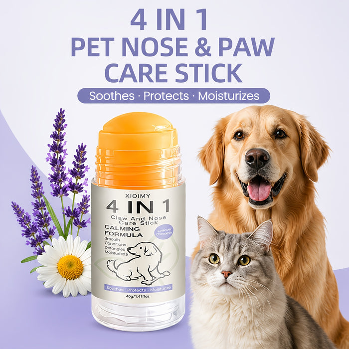 Coconut Nose & Paw Balm Stick for Dogs – Moisturizing Paw Care 40g