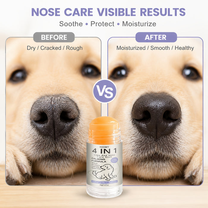 Coconut Nose & Paw Balm Stick for Dogs – Moisturizing Paw Care 40g