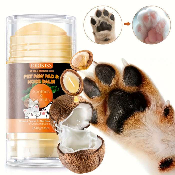 Coconut Nose & Paw Balm Stick for Dogs – Moisturizing Paw & Nose Care 40g