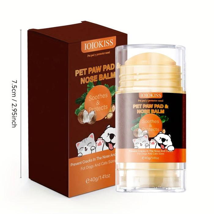 Coconut Nose & Paw Balm Stick for Dogs – Moisturizing Paw & Nose Care 40g