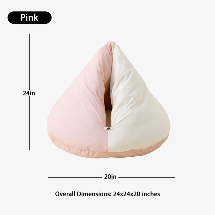 Cocoon Cat Sleeping Bed | Enclosed Warm Nest & Deep Peaceful Sleep