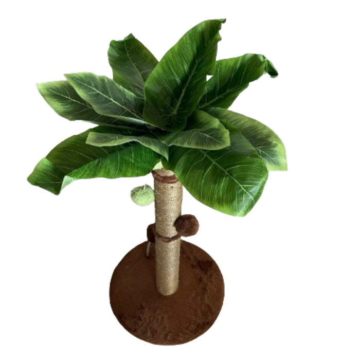 CocoPalm Cat Tree | Durable Coconut Rope Scratching Post for Cats