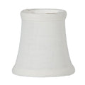Off-White Color, Softback PETITE BELL Chandelier Shade (00682WE)