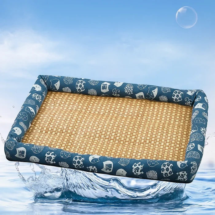 Cooling Cat Bed for Summer – Breathable Non Slip Cat Sleeping Mat