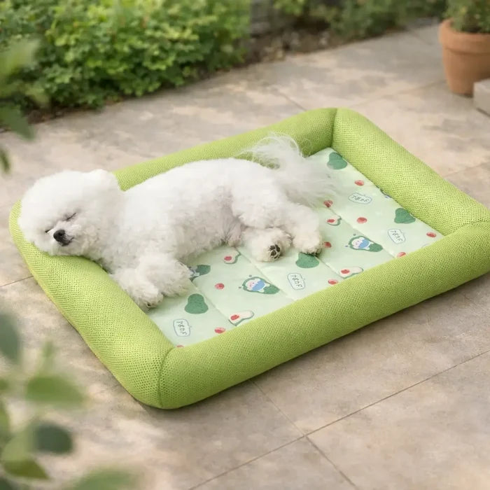 Cooling Dog Bed for Summer – Breathable Non Slip Cooling Mat for Dogs