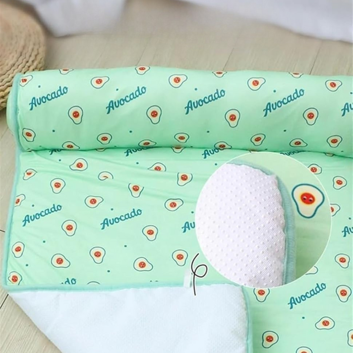 Cooling Dog Mat | Washable Avocado Cushion | Non-Slip & Scratch Resistant