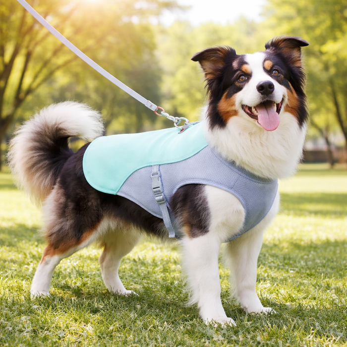 Cooling Dog Vest for Summer – Lightweight Heat Relief Vest for Dogs