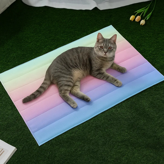 Cooling Mat for Dogs & Cats – Gel Cooling Pet Mat for Summer